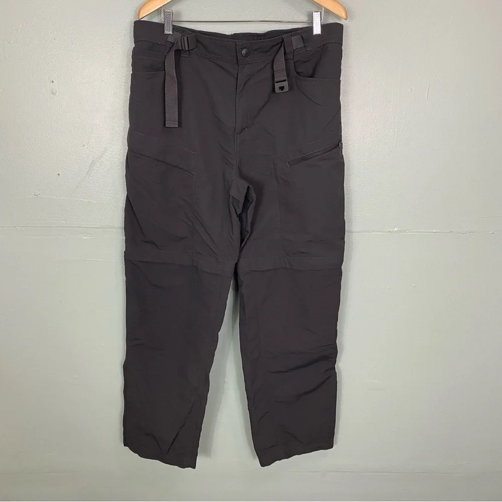 The North Face Convertible Shorts‎ Dark Gray Pants Large